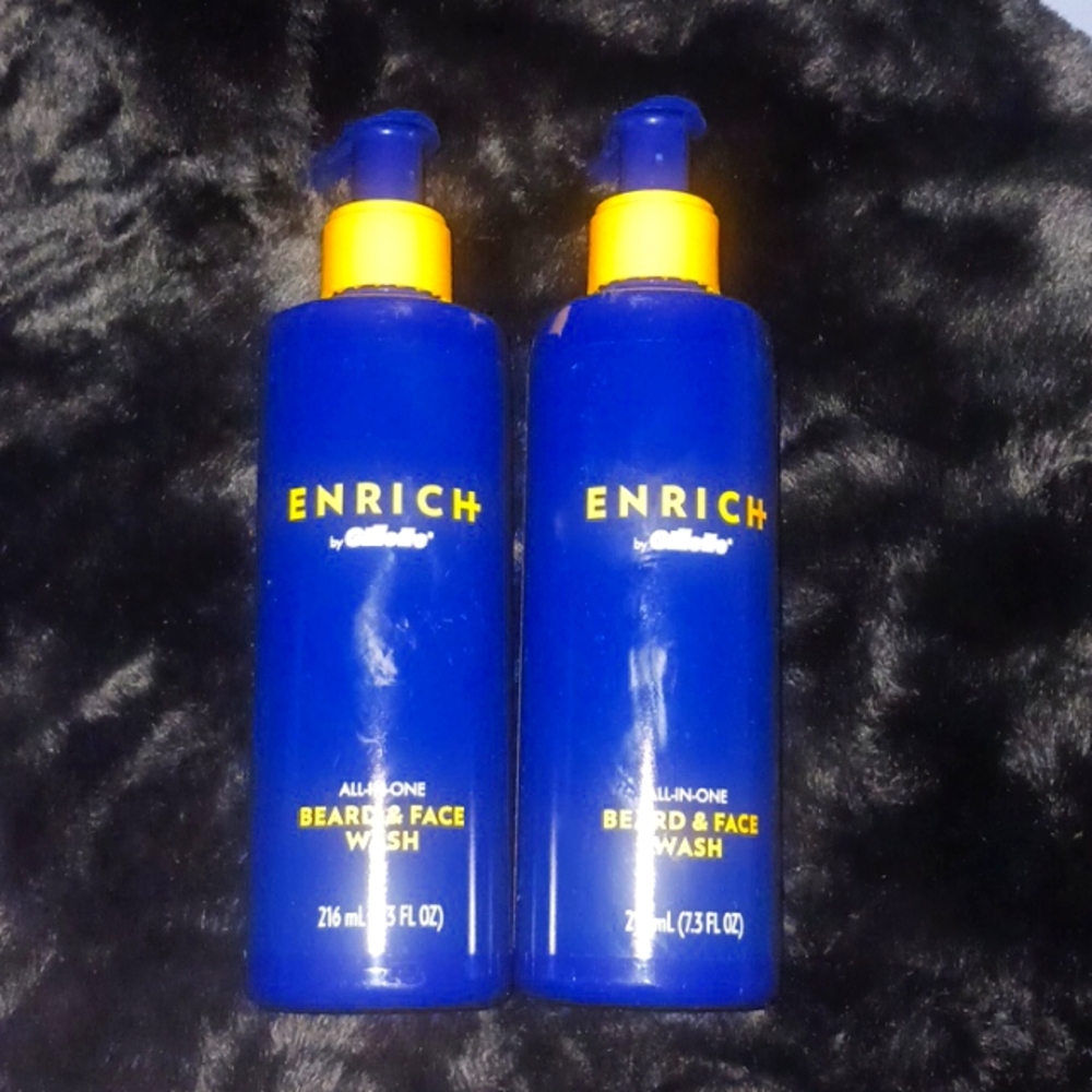 Delicious beard and face wash
